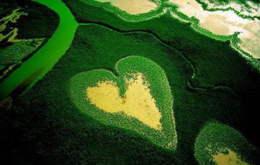 全球五大天然心型湖,超浪漫!一定要去看看~