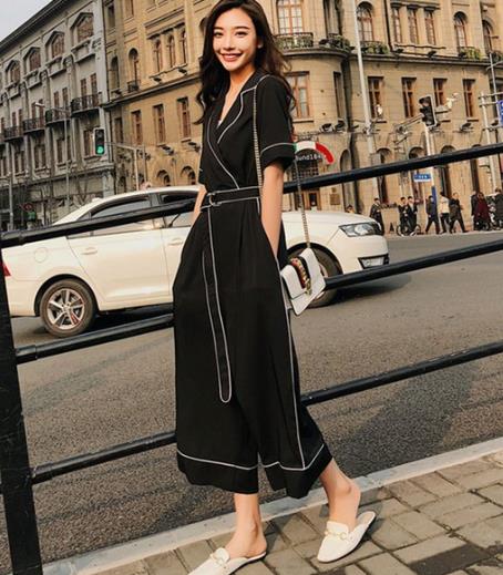 连体裤搭配来一波 让你的生活多点新鲜花样-八福集