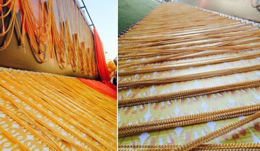 有钱任性，迪拜打造世界最长金链长度5千米-八福集