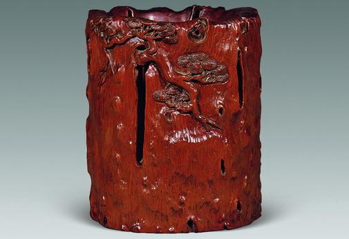 华丽的竹雕工艺-八福集