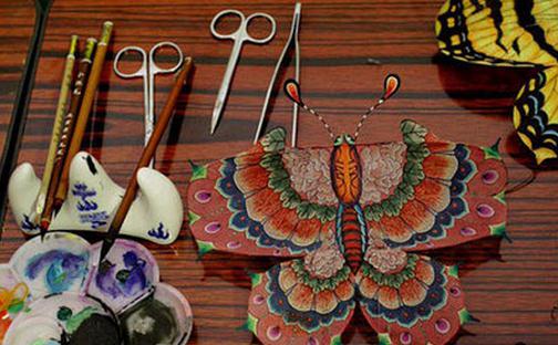 传统手工，扎风筝-八福集