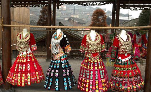 苗族服饰之最-八福集