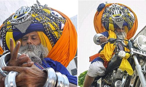 世界上最大包头巾:长645米重90斤